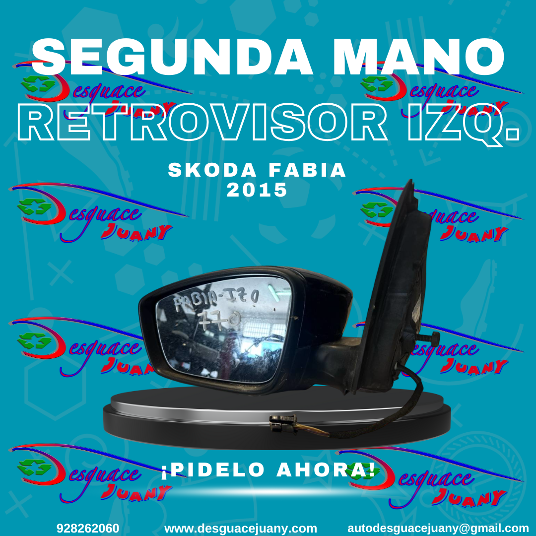 Retrovisor Izquierdo Skoda Fabia